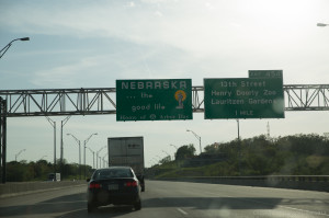 Entering Nebraska