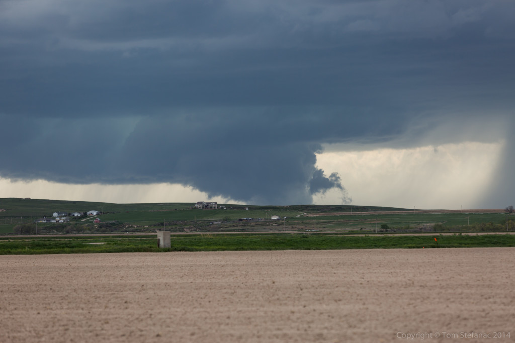 Southern Supercell Wall Cloud - Scotts Bluff County