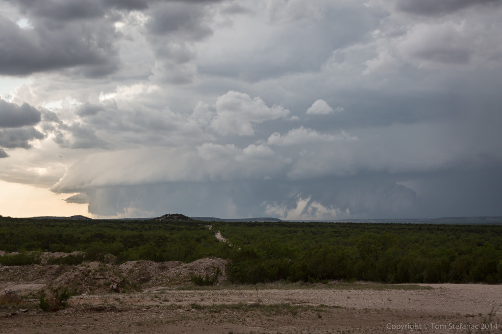 Distant Supercell -  Sterling, Co. TX
