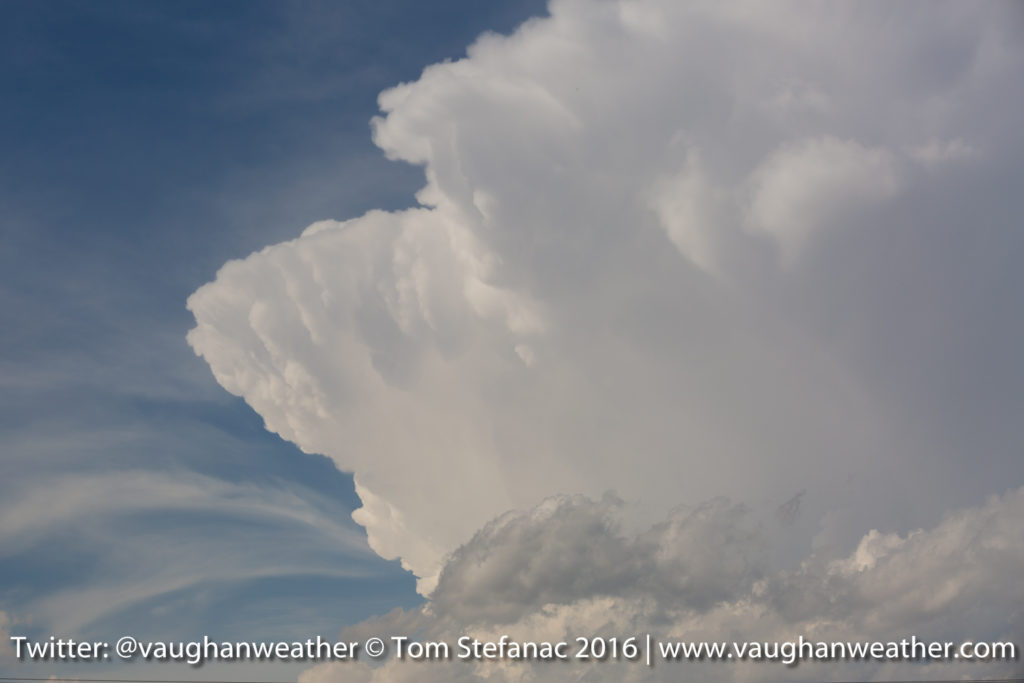 Thunderstorm Anvil - Kansas