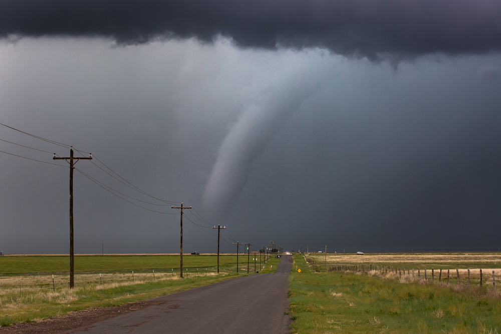 Tornado near Felt, Oklahoma