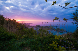 Scarborough Bluffs Sunrise by Vaughan Weather