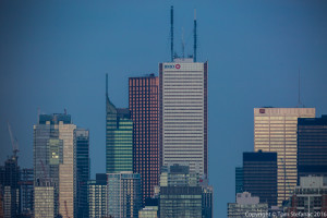 Toronto Skyline from 10km away